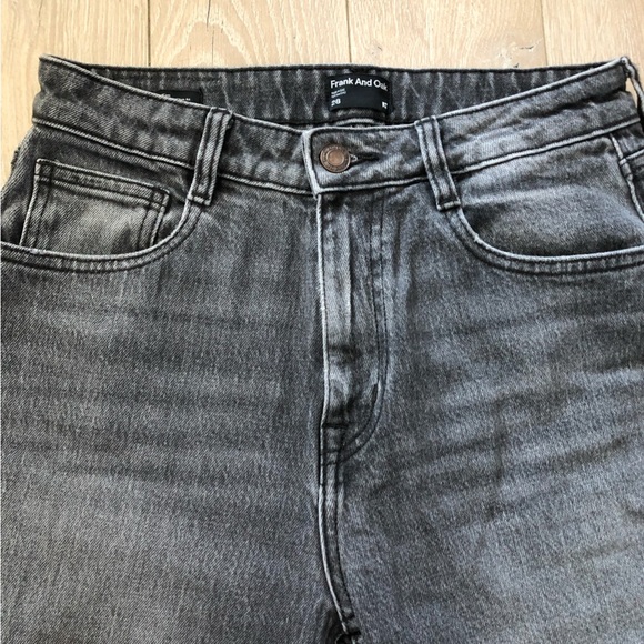 Frank and Oak Kim High Rise Slim Fit Jeans Size 28 - Picture 7 of 13